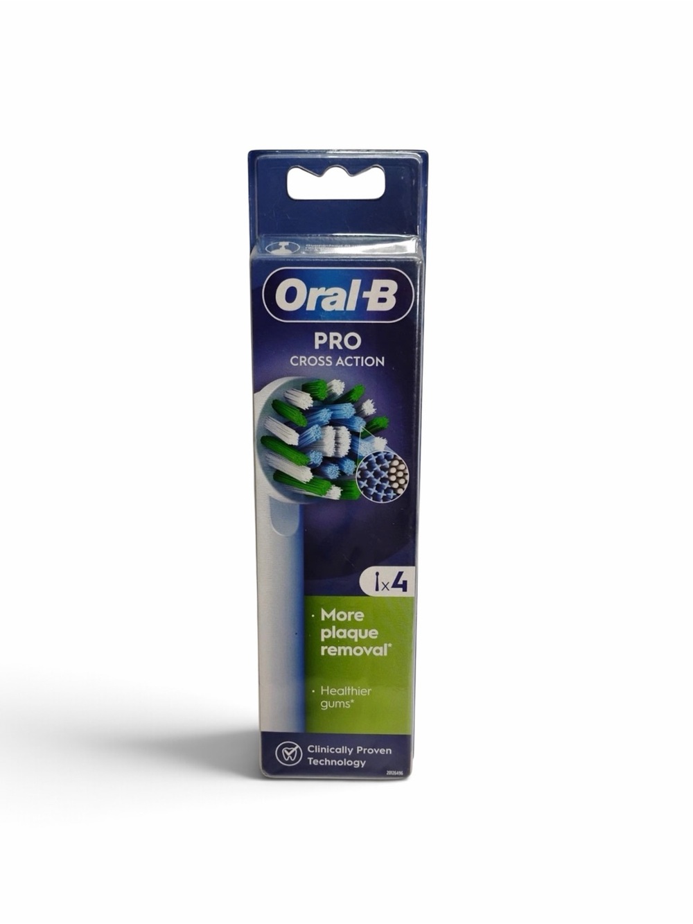 Oral-B Pro Cross Action Replacement Brush Heads - 4pc.  New